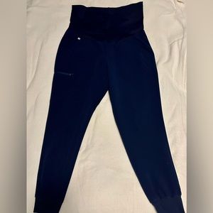 Figs Maternity Jogger Scrub Pant- Color: Navy Blue